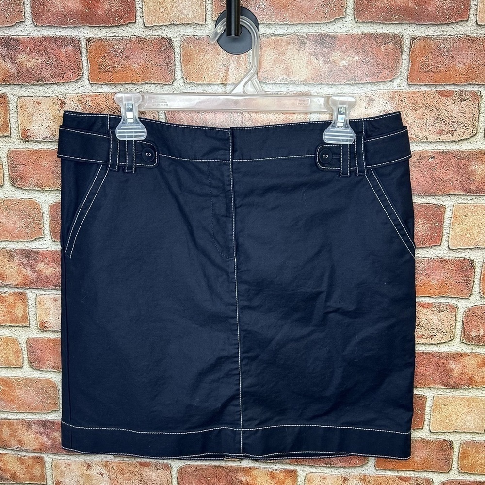 Ann Taylor deep navy skirt size 10
